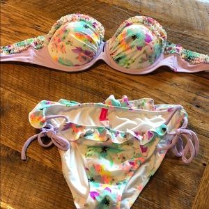 VS floral swim suit